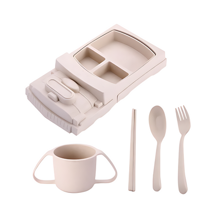 Fröhliches Lunchbox-Set – Multifunktional und gesund