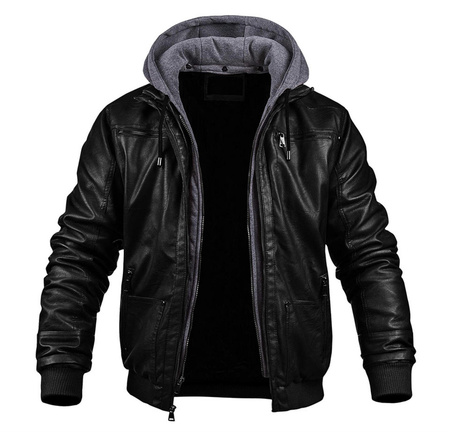 Rugged Voyager Lederjacke - Robus und Bequem