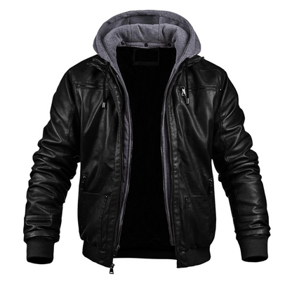 Rugged Voyager Lederjacke - Robus und Bequem