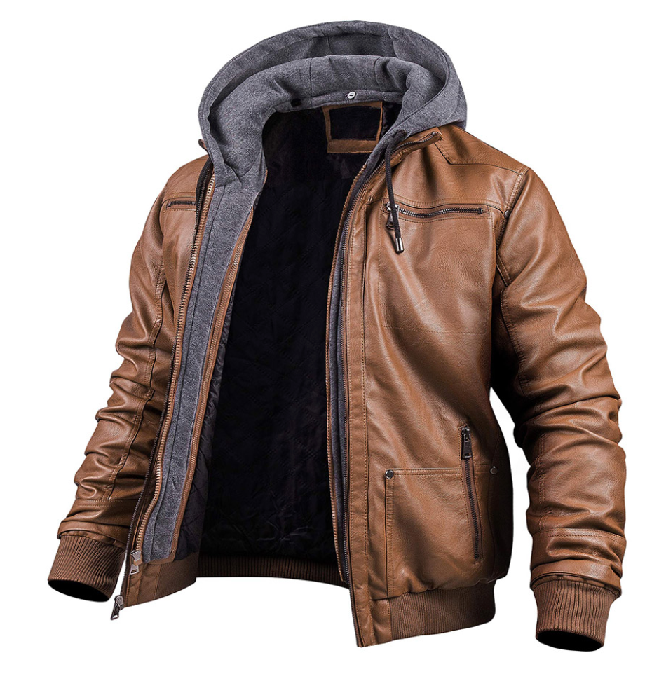 Rugged Voyager Lederjacke - Robus und Bequem