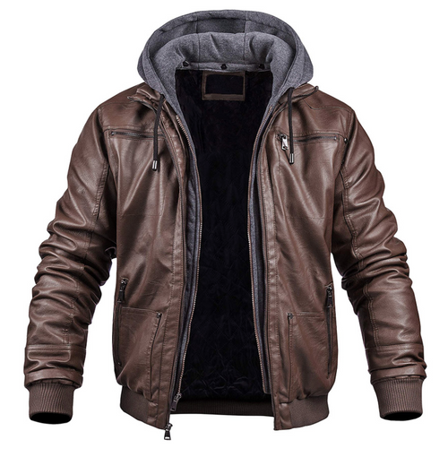 Rugged Voyager Lederjacke - Robus und Bequem