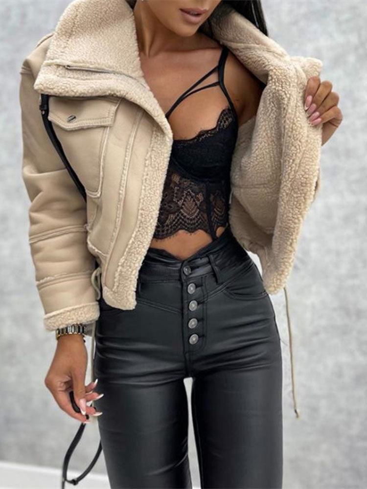 Sophie Stylische Bikerjacke – Bequem und Trendy