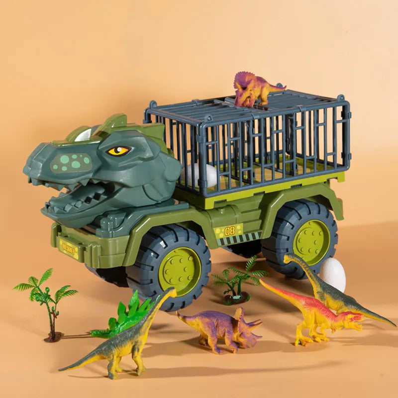 DinoAbenteuer Transporter - Aufregender Dinosaurier-Transporter für spannende Entdeckungsreisen