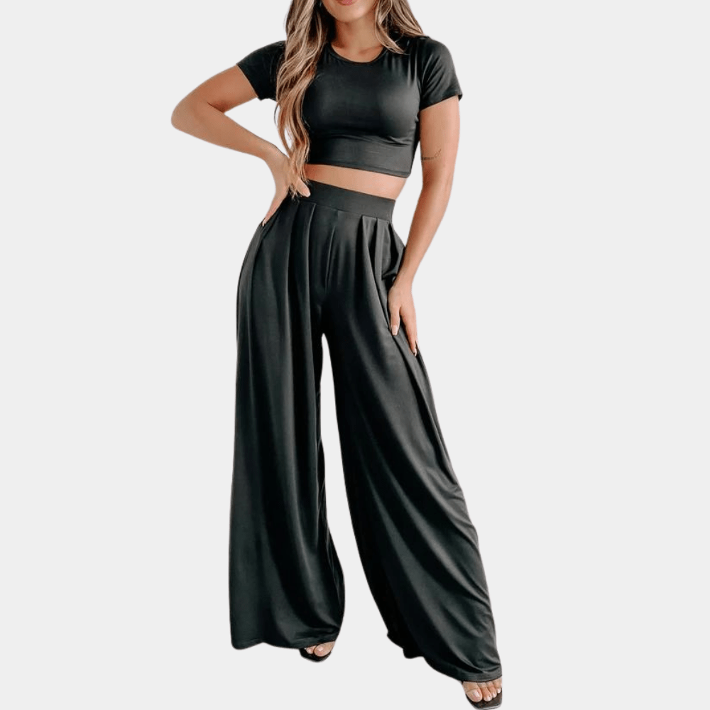 Serena - Luxuriöses Zweiteiliges Damenoutfit