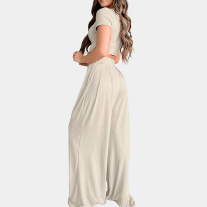 Serena - Luxuriöses Zweiteiliges Damenoutfit