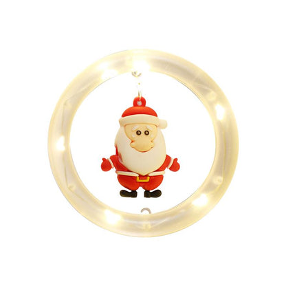 TwinkleJoy Weihnachtsbeleuchtung – LED-Lichterkette mit festlichen Figuren