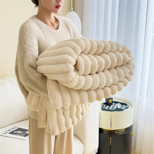 FluffyDream Kuscheldecke – Weicher Komfort für gemütliche Stunden
