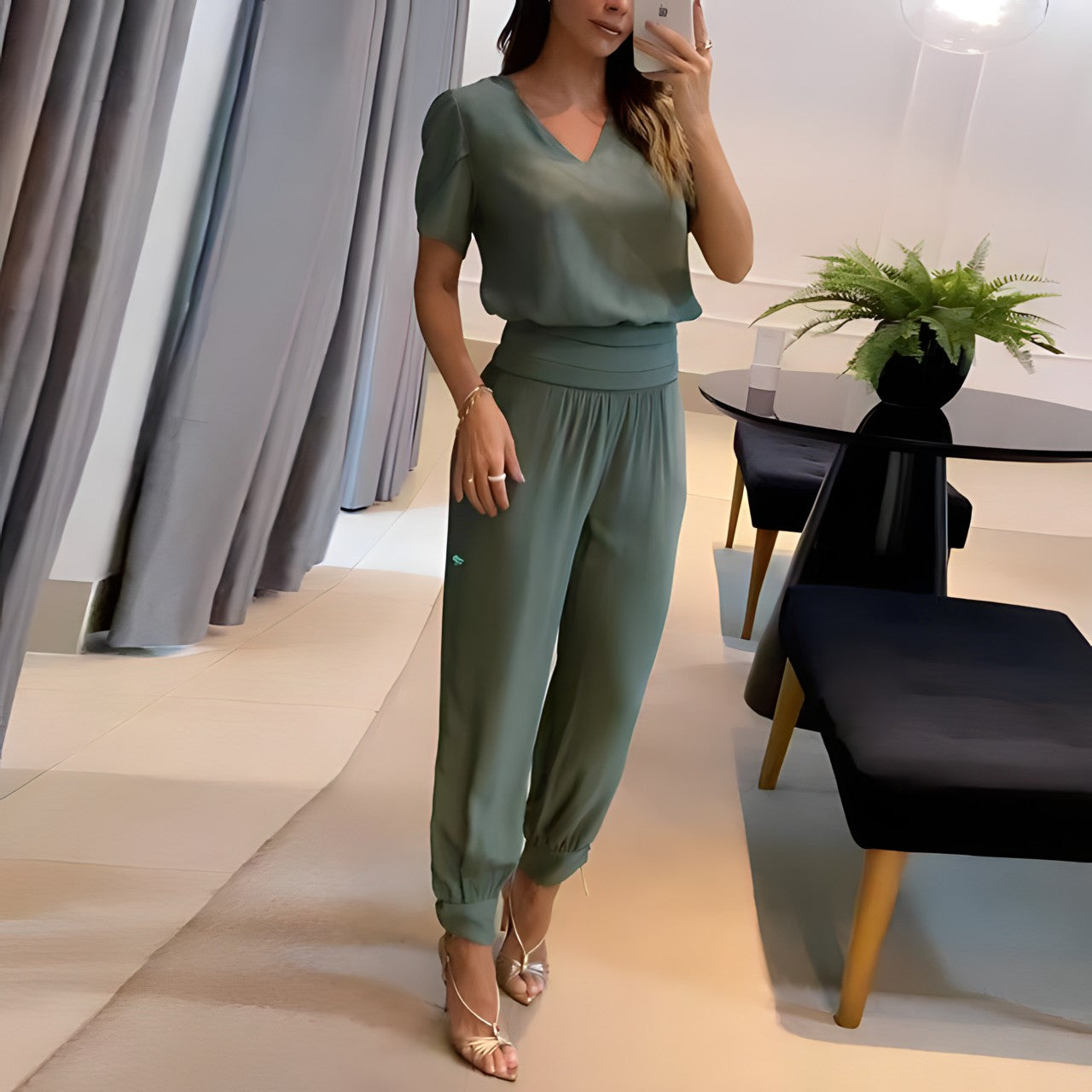 UrbanChic Zweiteiler – Mühelose Eleganz für jeden Tag