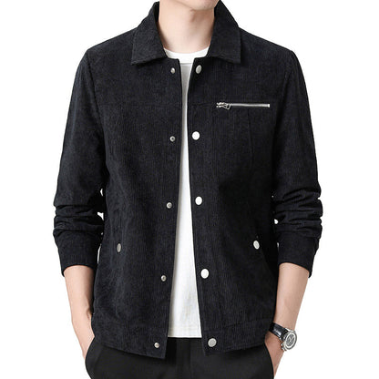 Moderne Cordjacke – Stilvolle Schicht für Männer