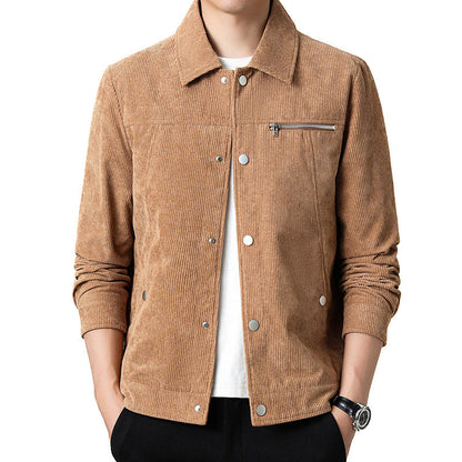 Moderne Cordjacke – Stilvolle Schicht für Männer