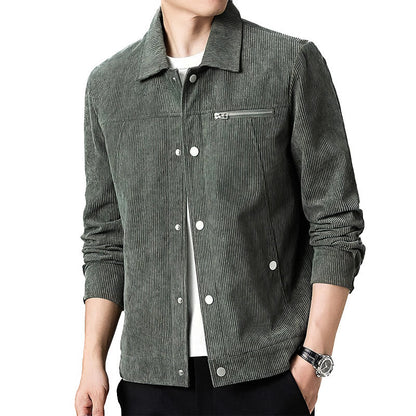Moderne Cordjacke – Stilvolle Schicht für Männer