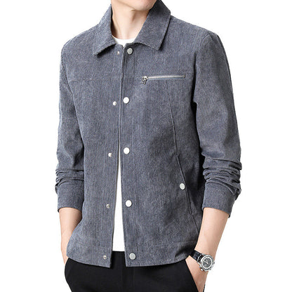 Moderne Cordjacke – Stilvolle Schicht für Männer