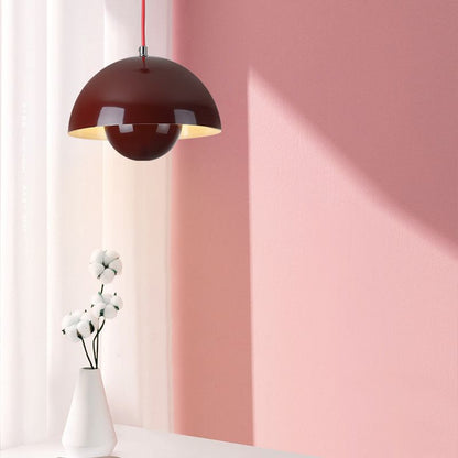Nordic Bloom Hängeleuchte – Farbenfrohes Design und Warme Atmosphäre