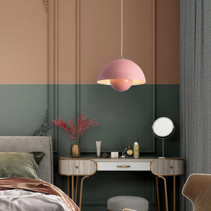 Nordic Bloom Hängeleuchte – Farbenfrohes Design und Warme Atmosphäre