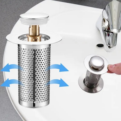 DrainMaster Pop-Up Abflussstopfen – Universell, Langlebig und Stilvoll