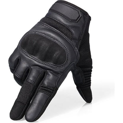 AirFlex Motorradhandschuhe – Atmungsaktives PU-Leder für Komfort und Sicherheit
