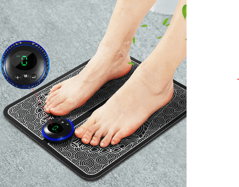 CirculatieBoost Fußmassage Matte – EMS Technologie für Entspannung und Erholung