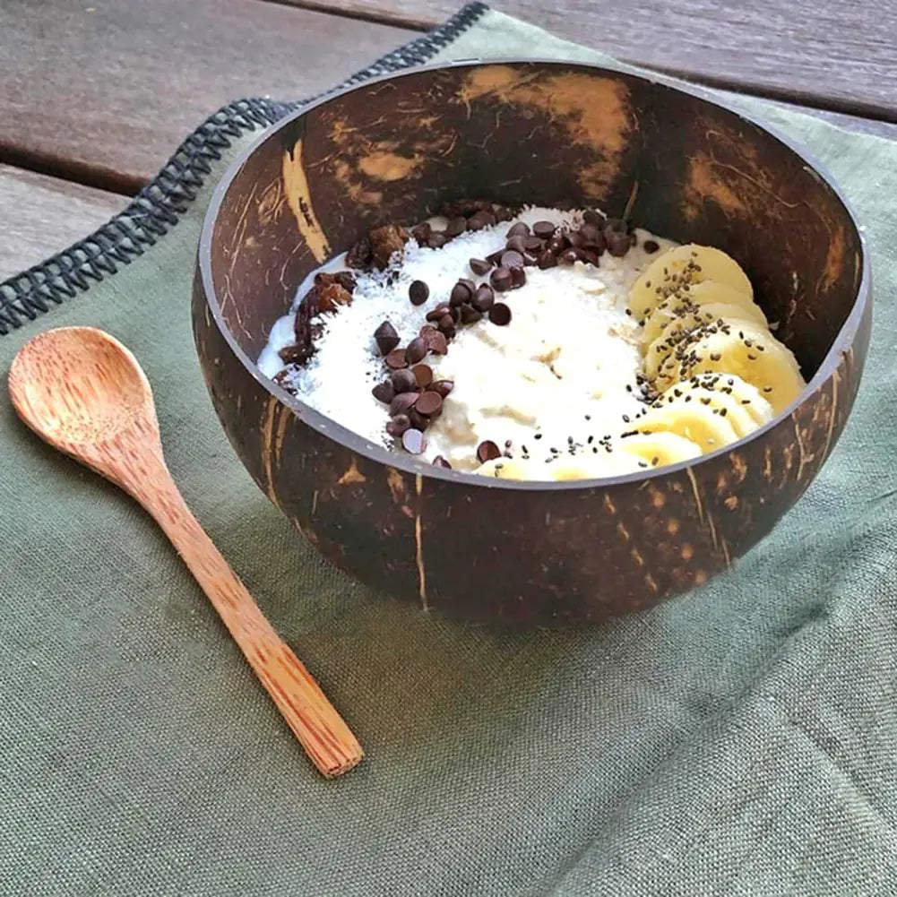 KokosSchale – Natürliche Schale mit Löffel