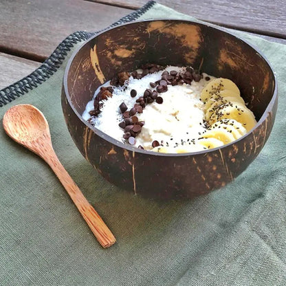 KokosSchale – Natürliche Schale mit Löffel