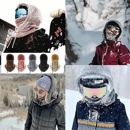 PolarGuard 3-in-1 Wintermütze – Warm, Winddicht und Multifunktional