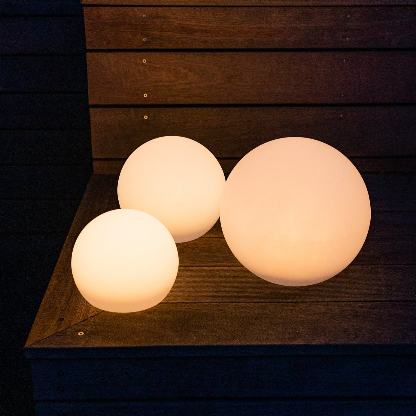 Outdoor-LED-Kugelleuchten für Garten und Terrasse