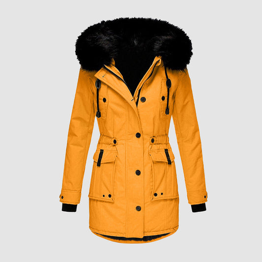 Isabelle Winterjacke mit Fellkragen - Wärme und Stil für kalte Tage