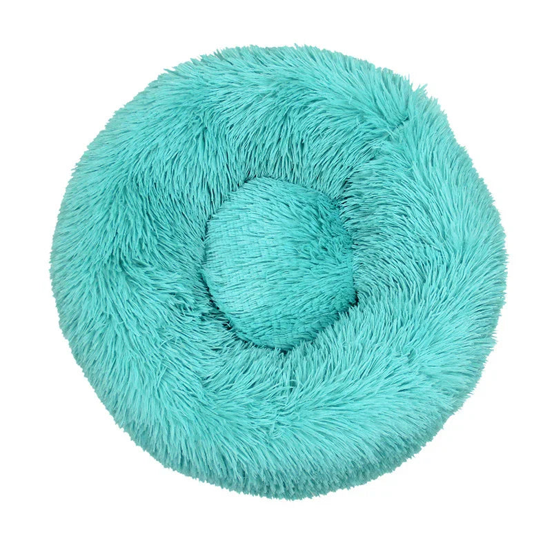 SnuggleNest Donut Bett – Weich und Beruhigend für Katzen und Hunde