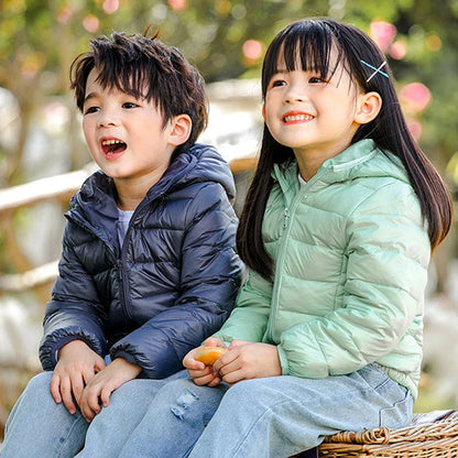 Luca Leichte Daunenjacke für Kinder – Warm und Lässig für Herbst und Winter