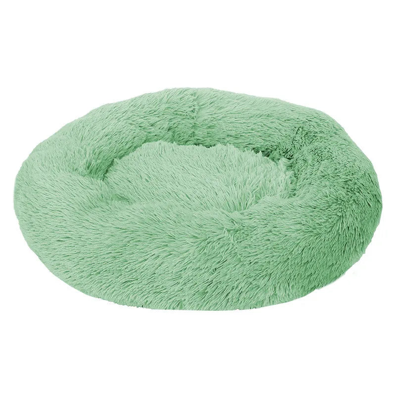 SnuggleNest Donut Bett – Weich und Beruhigend für Katzen und Hunde