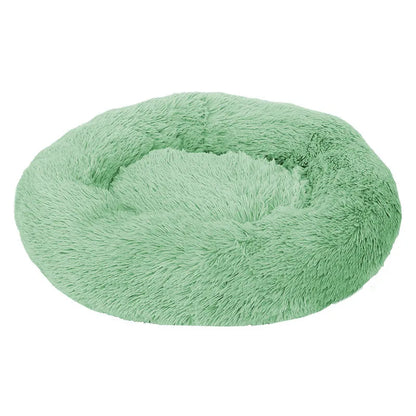 SnuggleNest Donut Bett – Weich und Beruhigend für Katzen und Hunde