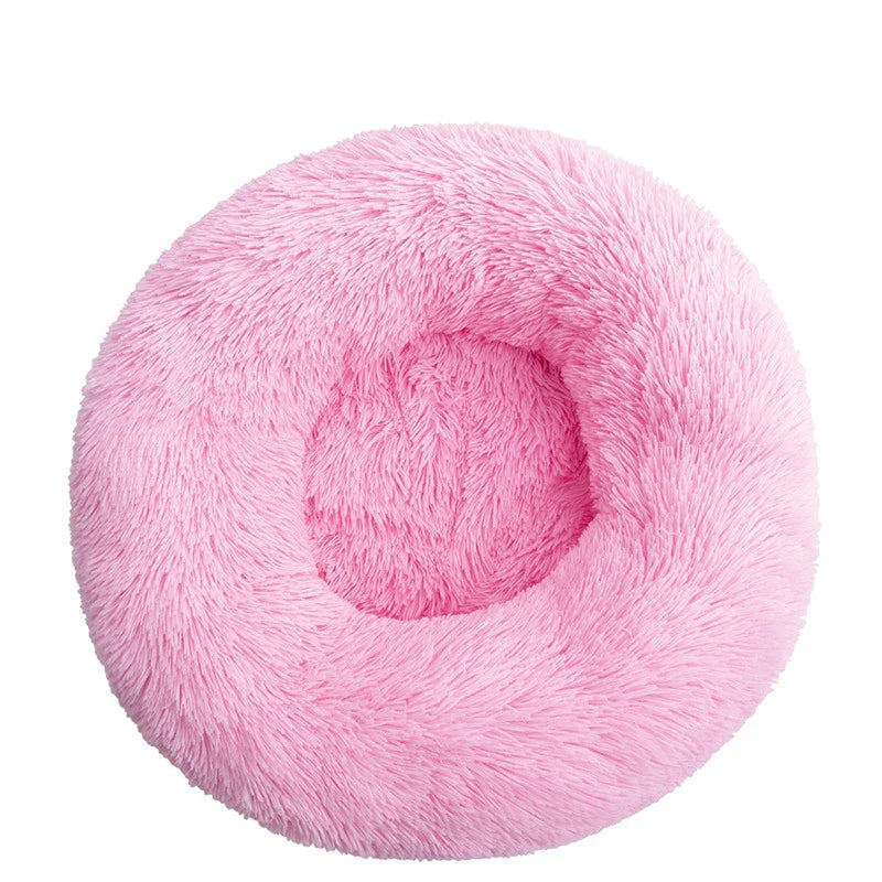 SnuggleNest Donut Bett – Weich und Beruhigend für Katzen und Hunde