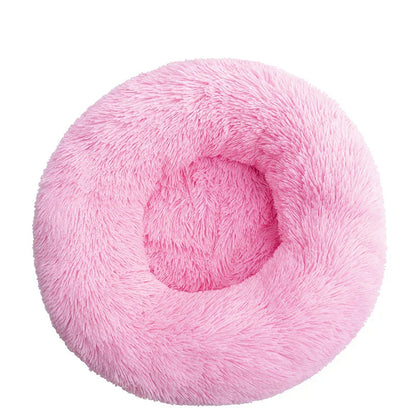 SnuggleNest Donut Bett – Weich und Beruhigend für Katzen und Hunde