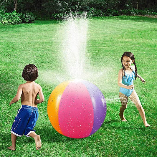 SplashZone - Mega Aufblasbarer Wasserstrahlball
