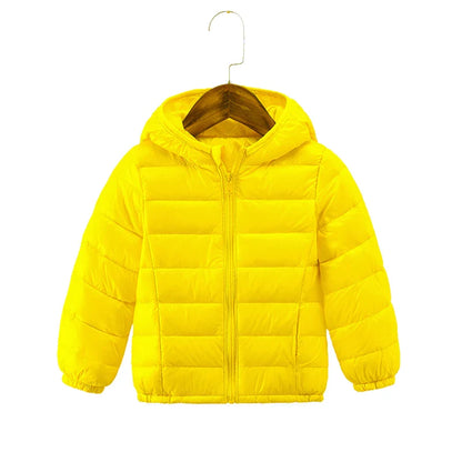 Luca Leichte Daunenjacke für Kinder – Warm und Lässig für Herbst und Winter