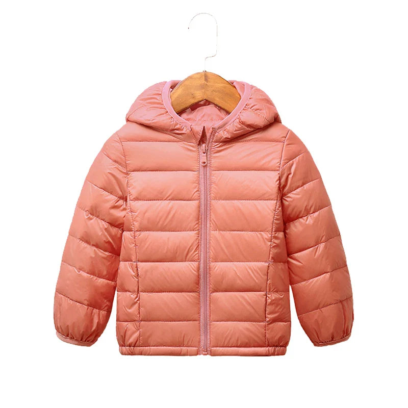 Luca Leichte Daunenjacke für Kinder – Warm und Lässig für Herbst und Winter