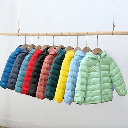 Luca Leichte Daunenjacke für Kinder – Warm und Lässig für Herbst und Winter