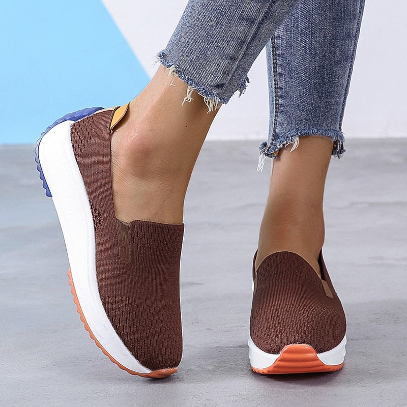 Damen Slip-on Loafers - Komfortabel und Atmungsaktiv