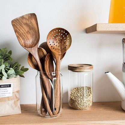 Natürliche Holz-Küchenset – Nachhaltiges und stilvolles Kochen