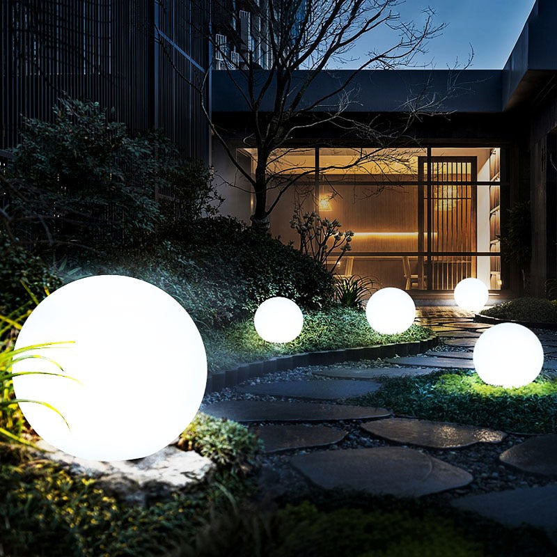 Outdoor-LED-Kugelleuchten für Garten und Terrasse