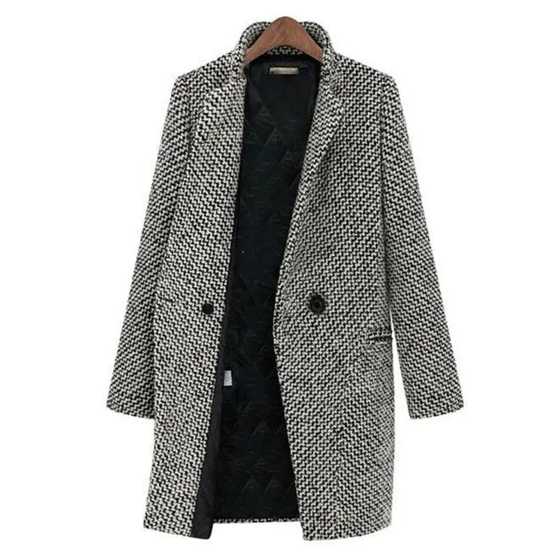 Lily Houndstooth Jacke – Für einen Modischen Look