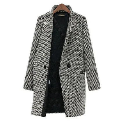 Lily Houndstooth Jacke – Für einen Modischen Look
