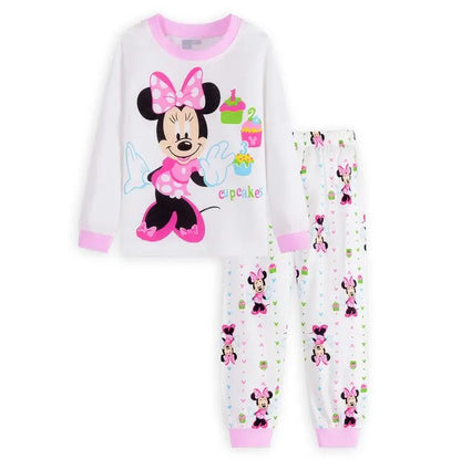 Lotte Prinzessin Pyjama Set für Kinder – Minnie Mouse Zweifarbiger Pyjama Set