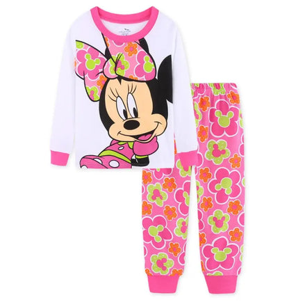 Lotte Prinzessin Pyjama Set für Kinder – Minnie Mouse Zweifarbiger Pyjama Set