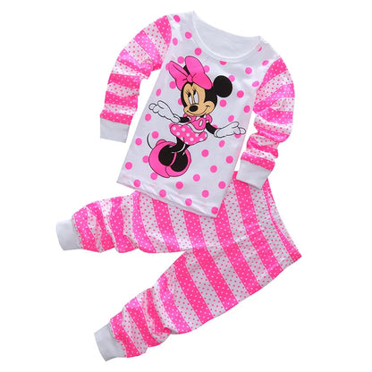 Lotte Prinzessin Pyjama Set für Kinder – Minnie Mouse Zweifarbiger Pyjama Set