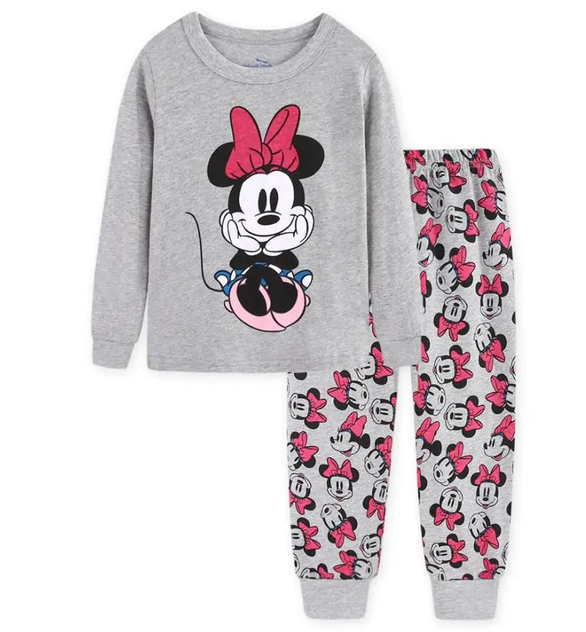 Lotte Prinzessin Pyjama Set für Kinder – Minnie Mouse Zweifarbiger Pyjama Set