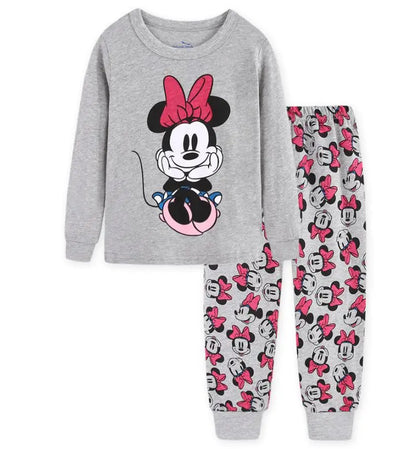 Lotte Prinzessin Pyjama Set für Kinder – Minnie Mouse Zweifarbiger Pyjama Set