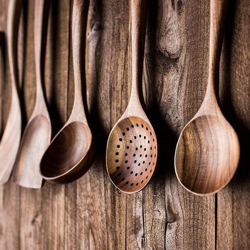 Natürliche Holz-Küchenset – Nachhaltiges und stilvolles Kochen