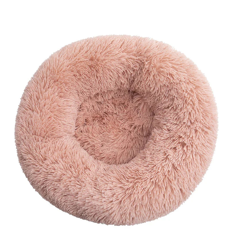 SnuggleNest Donut Bett – Weich und Beruhigend für Katzen und Hunde