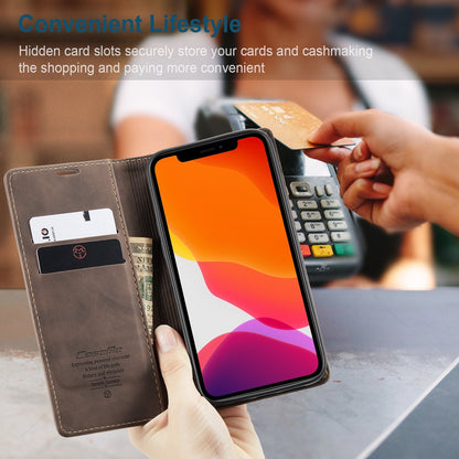 iPhone Leder Flipcase – Magnetisch & Funktional
