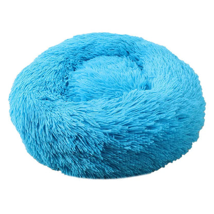 SnuggleNest Donut Bett – Weich und Beruhigend für Katzen und Hunde